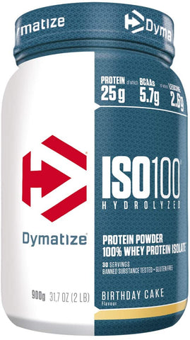 Dymatize ISO-100, Birthday Cake - 900g