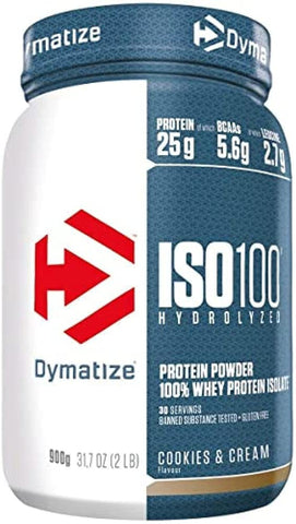 Dymatize ISO-100, Cookies & Cream - 900g