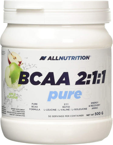 Allnutrition BCAA 2:1:1 Pure, Apple - 500g