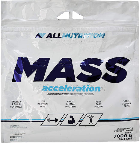 Allnutrition Mass Acceleration, Chocolate - 7000g