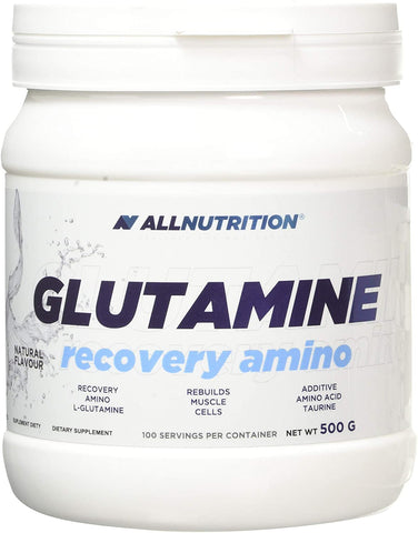 Allnutrition Glutamine Recovery Amino, Natural - 500g