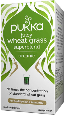 Pukka 110g Organic Wheatgrass Juice Powder