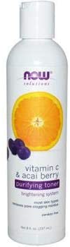 NOW Foods Vitamin C & Acai Berry - Purifying Toner - 237 ml.