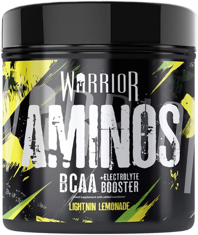 Warrior Aminos BCAA, Lightnin Lemonade - 360g