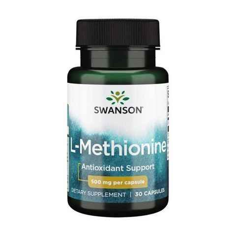 Swanson L-Methionine, 500mg - 30 caps