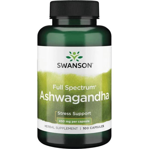 Swanson Ashwagandha, 450mg - 100 caps