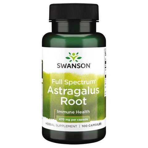 Swanson Astragalus Root, 470mg - 100 caps