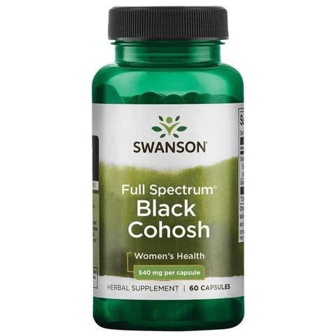 Swanson Black Cohosh, 540mg - 60 caps