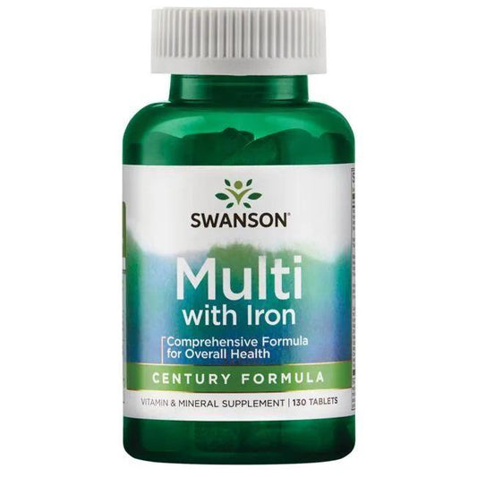 Swanson Multi with Iron - Century Formula - 130 tabs