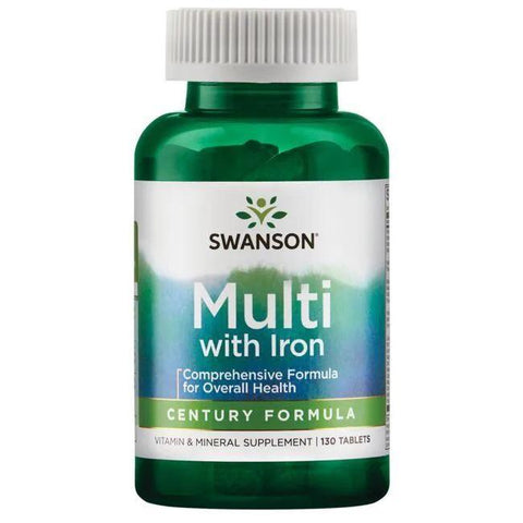 Swanson Multi with Iron - Century Formula - 130 tabs