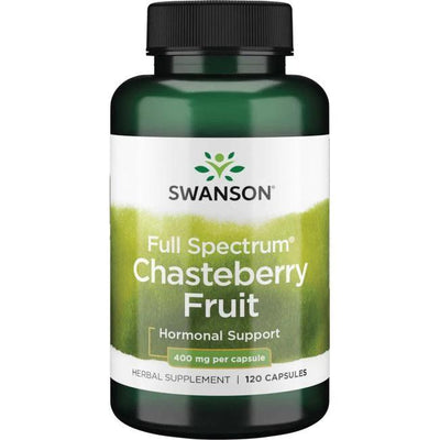 Swanson Chasteberry Fruit, 400mg - 120 caps