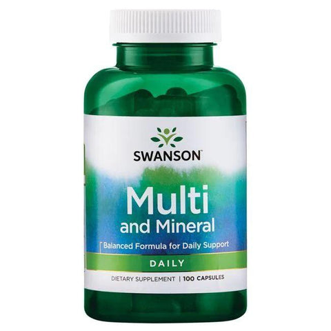 Swanson Daily Multivitamin & Mineral - 100 caps