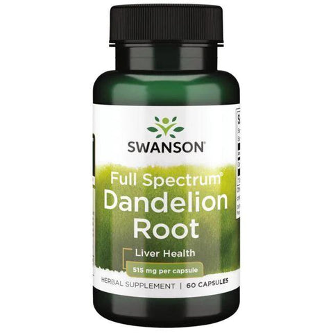 Swanson Dandelion Root, 515mg - 60 caps