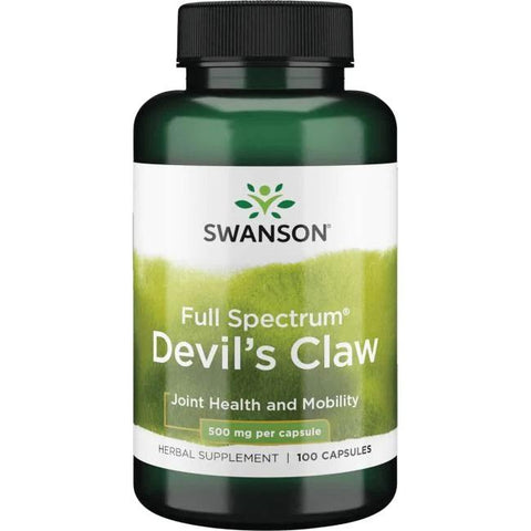 Swanson Devil's Claw, 500mg - 100 caps