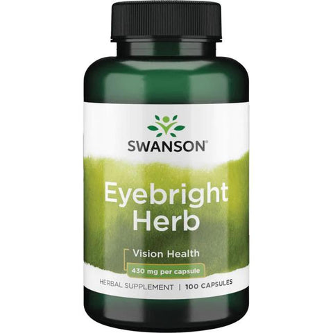 Swanson Eyebright Herb, 430mg - 100 caps