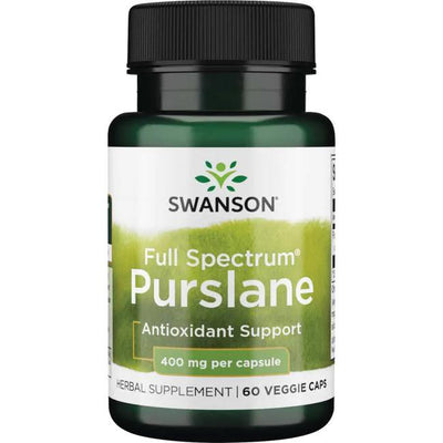 Swanson Full Spectrum Purslane, 400mg - 60 vcaps