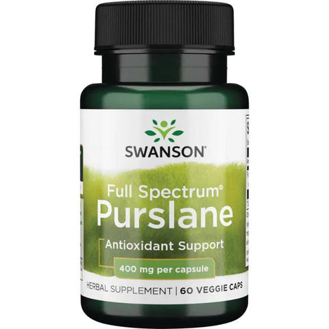 Swanson Full Spectrum Purslane, 400mg - 60 vcaps