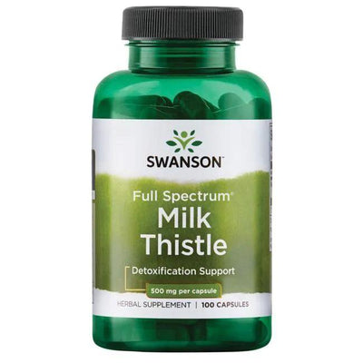 Swanson Milk Thistle, 500mg - 100 caps