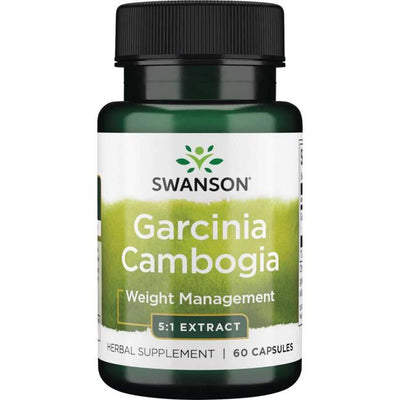 Swanson Garcinia Cambogia 5:1 Extract, 80mg - 60 caps