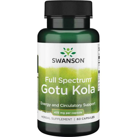 Swanson Gotu Kola, 435mg - 60 caps