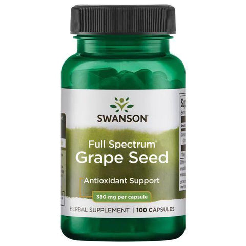 Swanson Grape Seed, 380mg - 100 caps