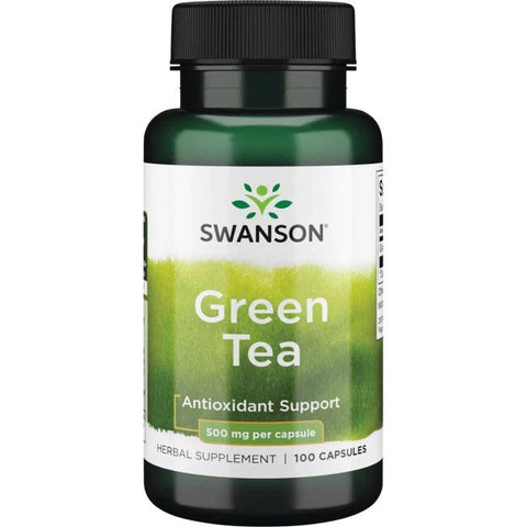 Swanson Green Tea, 500mg - 100 caps