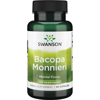 Swanson Bacopa Monnieri, 250mg - 90 caps