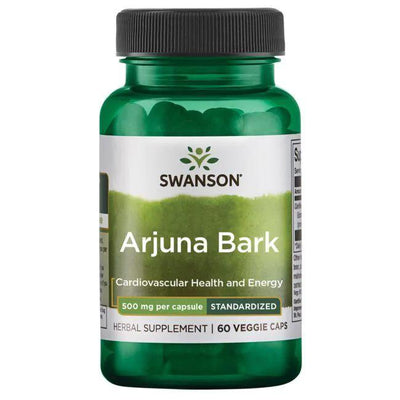 Swanson Arjuna, 500mg - 60 vcaps