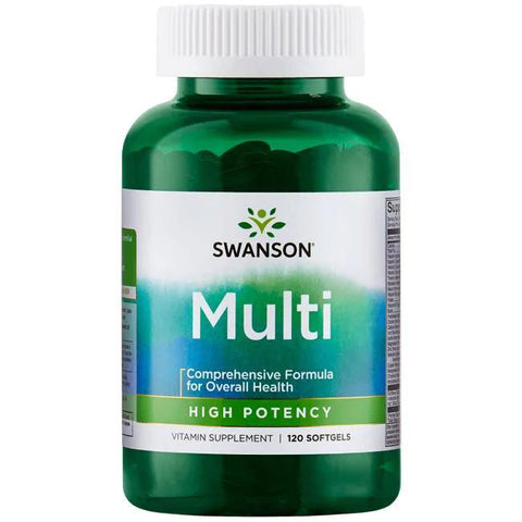 Swanson Multi High Potency - 120 softgels