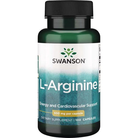 Swanson L-Arginine, 500mg - 100 caps