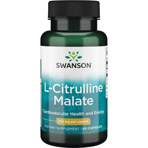 Swanson L-Citrulline Malate Complex, 750mg - 60 caps