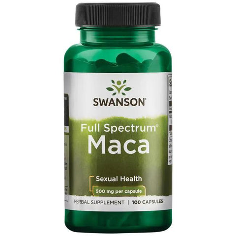 Swanson Maca, 500mg - 100 caps