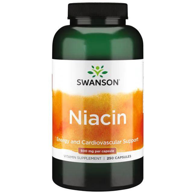 Swanson Niacin, 500mg - 250 caps