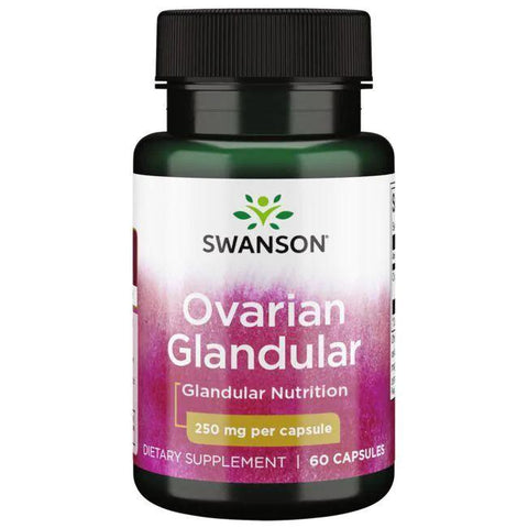 Swanson Ovarian Glandular, 250mg - 60 caps