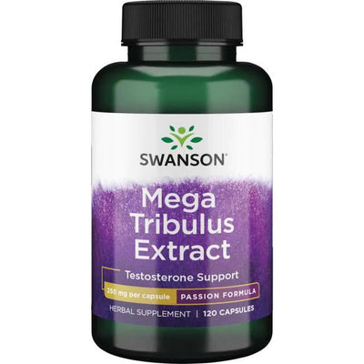 Swanson Mega Tribulus Extract, 250mg - 120 caps