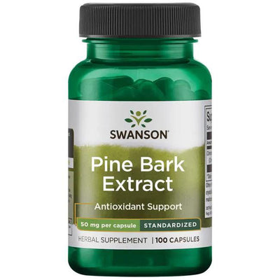 Swanson Pine Bark Extract, 50mg - 100 caps