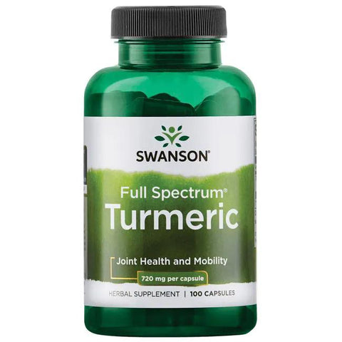 Swanson Turmeric, 720mg - 100 caps