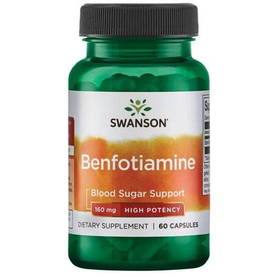 Swanson Benfotiamine, 160mg - 60 caps