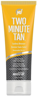 Pro Tan Two Minute Tan, Sunless Bronzer Instant Glow Dark Tanning Gel - 237 ml.