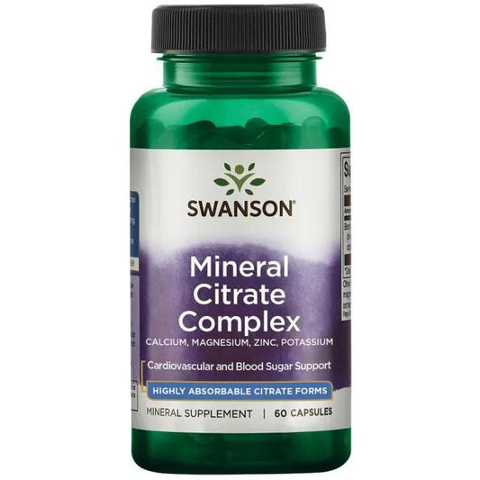 Swanson Multi-Mineral Citrate Complex - 60 caps