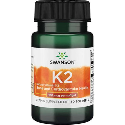 Swanson Vitamin K-2 - Natural, 100mcg - 30 softgels