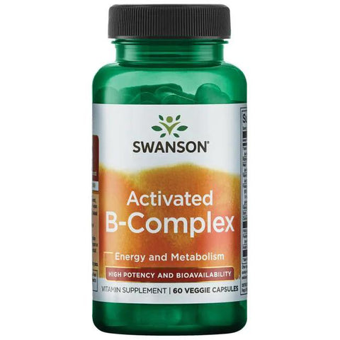 Swanson Activated B-Complex - 60 vcaps