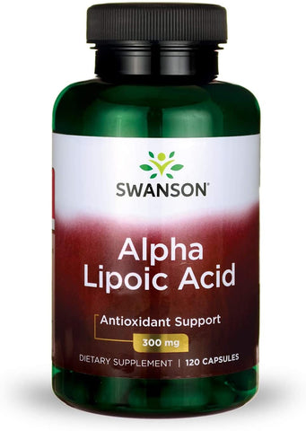 Swanson Alpha Lipoic Acid, 300mg - 120 caps