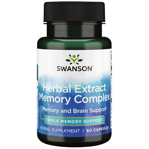 Swanson Herbal Extract Memory Complex - 60 caps