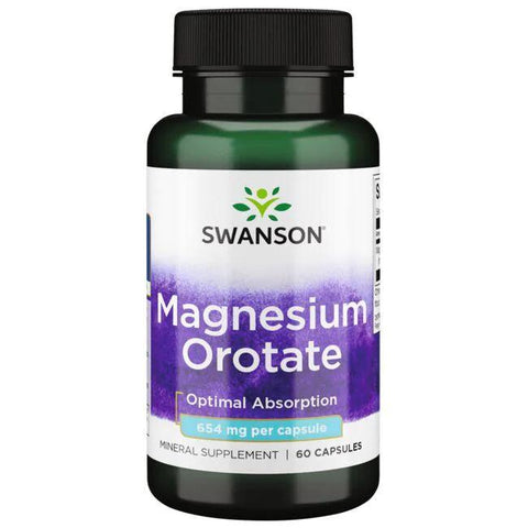 Swanson Magnesium Orotate, 40mg - 60 caps