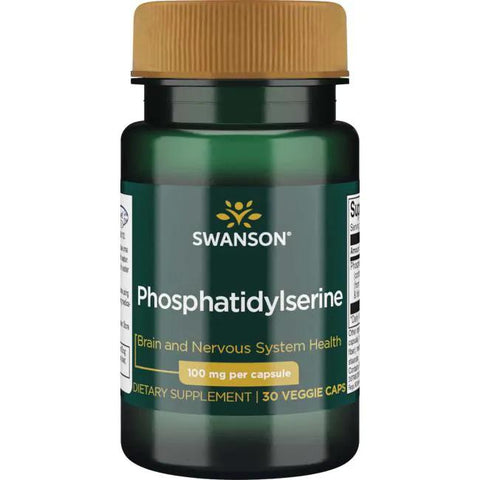 Swanson Phosphatidylserine, 100mg - 30 softgels