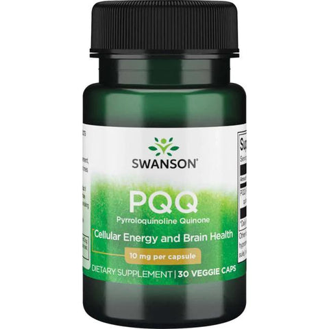 Swanson PQQ Pyrroloquinoline Quinone, 10mg - 30 vcaps