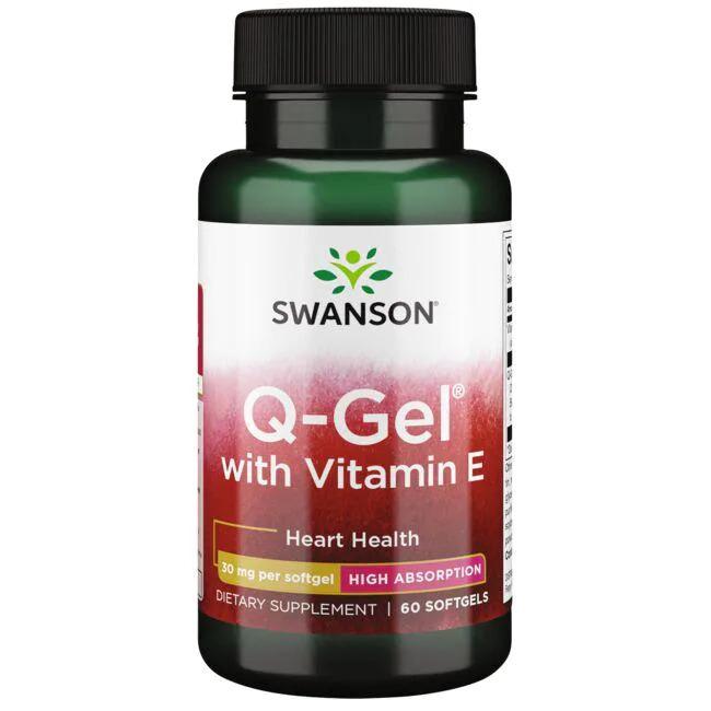 Swanson Q-Gel, 30mg - 60 softgels