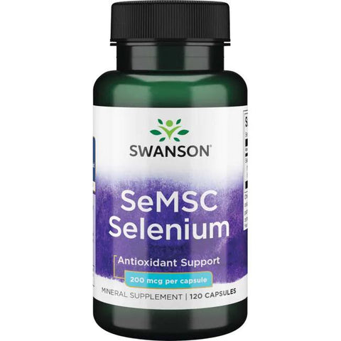 Swanson SeMSC Selenium, 200mcg - 120 caps