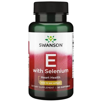 Swanson Vitamin E & Selenium - 90 softgels